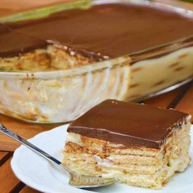 Pavê de Chocolate Cremoso